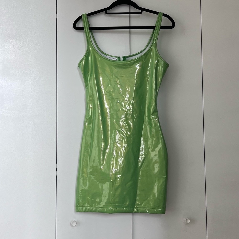 Green Latex Dress
